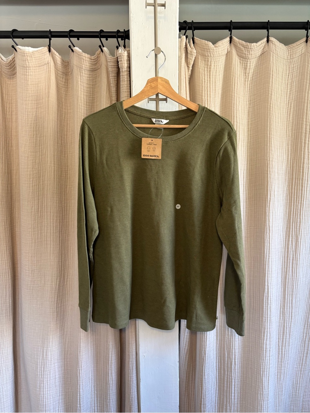 NWT Eddie Bauer Infinity Thermal Crew Long Sleeve- 2X